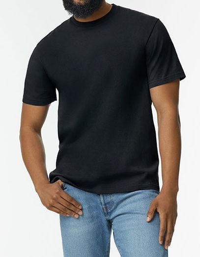 Softstyle® Midweight Adult T-Shirt - Pitch Black