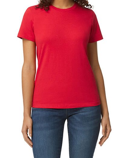 Softstyle® Midweight Women´s T-Shirt - Red