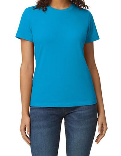 Softstyle® Midweight Women´s T-Shirt - Sapphire