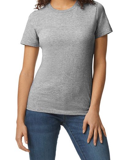 Softstyle® Midweight Women´s T-Shirt - Sport Grey (Heather)