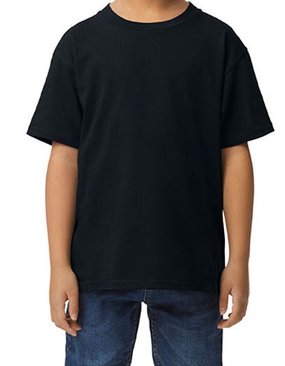 Softstyle® Midweight Youth T-Shirt - Pitch Black