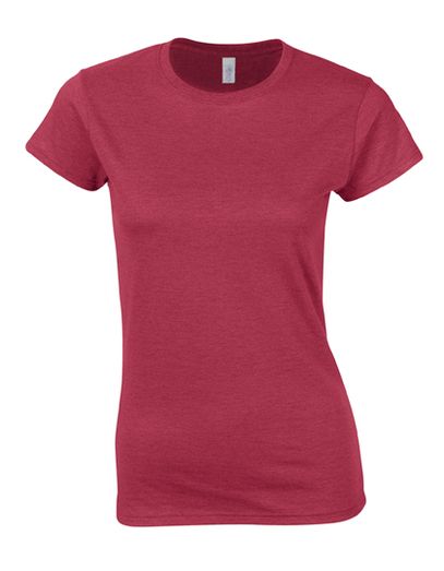 Softstyle® Women´s T- Shirt - Antique Cherry Red (Heather)