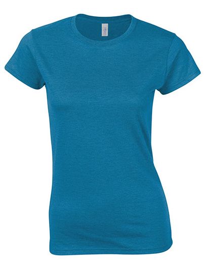 Softstyle® Women´s T- Shirt - Antique Sapphire (Heather)