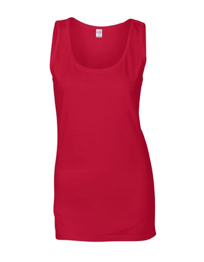 Softstyle® Women´s Tank Top - Cherry Red