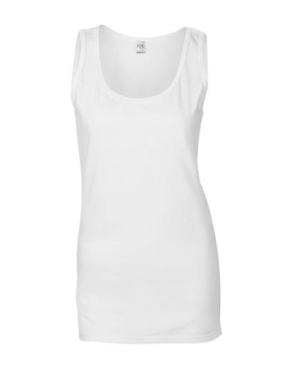 Softstyle® Women´s Tank Top - White