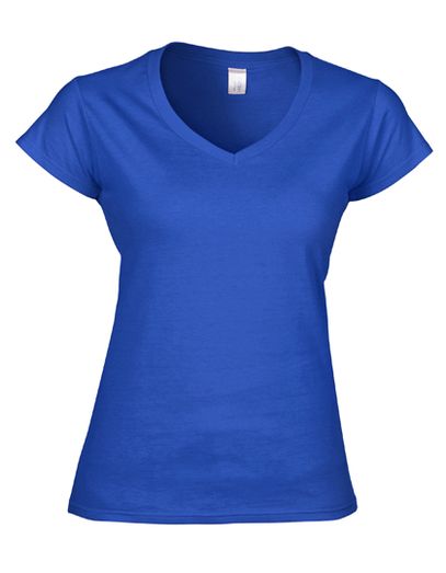 Softstyle® Women´s V-Neck T-Shirt - Royal