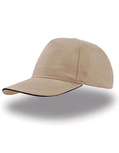 Start Five Sandwich Cap - Khaki