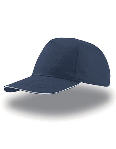 Start Five Sandwich Cap - Navy