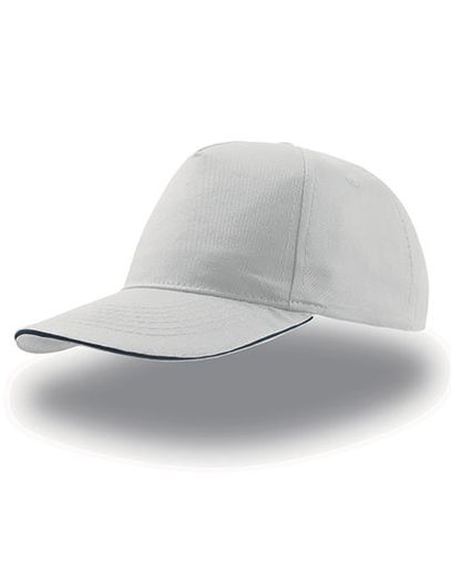 Start Five Sandwich Cap - White