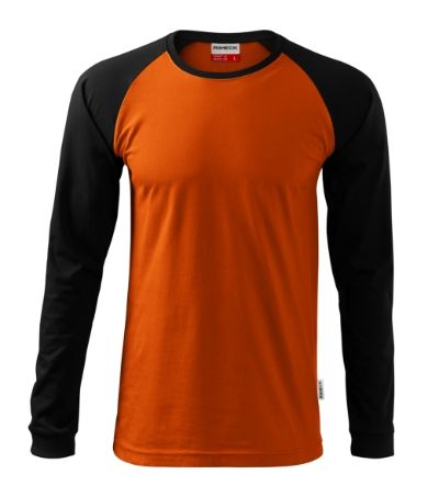 Street LS - Tričko unisex - oranžová