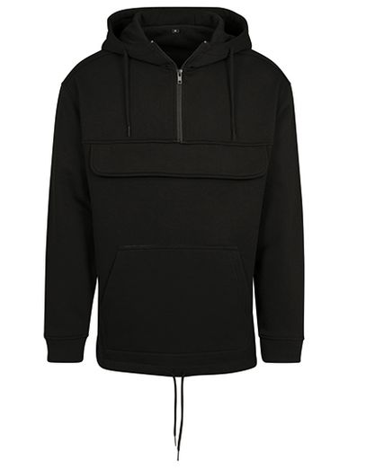 Sweat Pull Over Hoody - Black