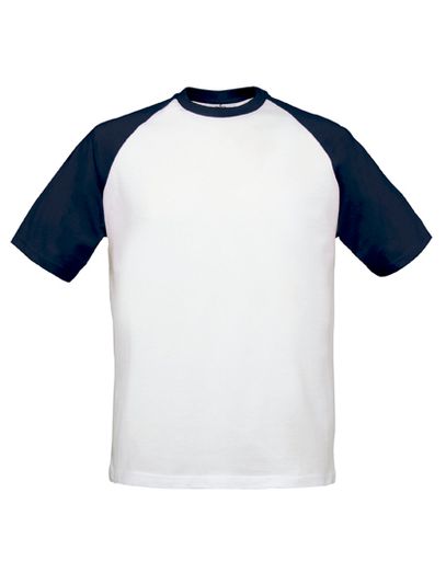 T-Shirt Base-Ball - White