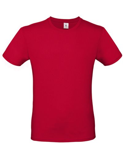 T-Shirt #E150 - Deep Red