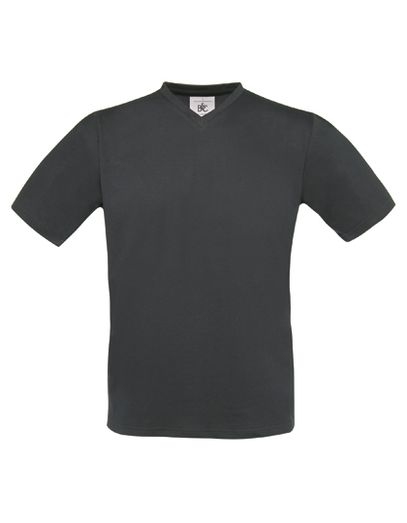 T-Shirt Exact V-Neck - Dark Grey (Solid)