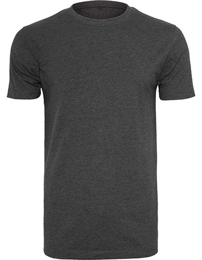 T-Shirt Round Neck - Charcoal (Heather)