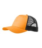 Trucker 5P - Čiapka unisex - mandarínková oranžová