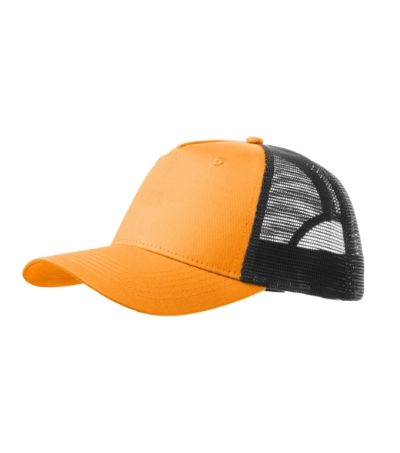 Trucker 5P - Čiapka unisex - mandarínková oranžová