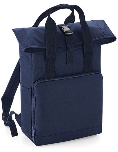 Twin Handle Roll-Top Backpack - Navy Dusk