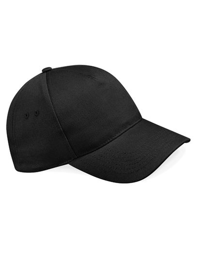 Ultimate 5 Panel Cap - Black