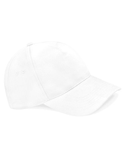 Ultimate 5 Panel Cap - White