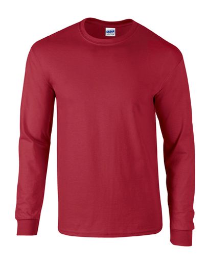 Ultra Cotton™ Long Sleeve T-Shirt - Cardinal Red