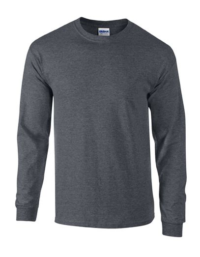 Ultra Cotton™ Long Sleeve T-Shirt - Dark Heather