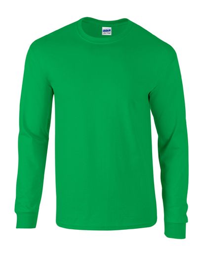 Ultra Cotton™ Long Sleeve T-Shirt - Irish Green