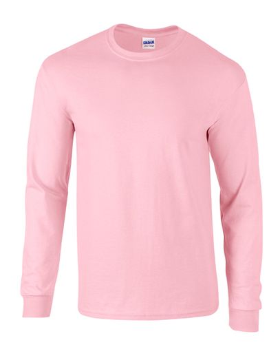 Ultra Cotton™ Long Sleeve T-Shirt - Light Pink