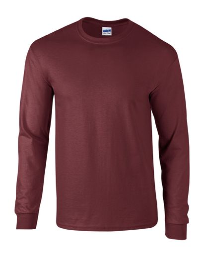 Ultra Cotton™ Long Sleeve T-Shirt - Maroon