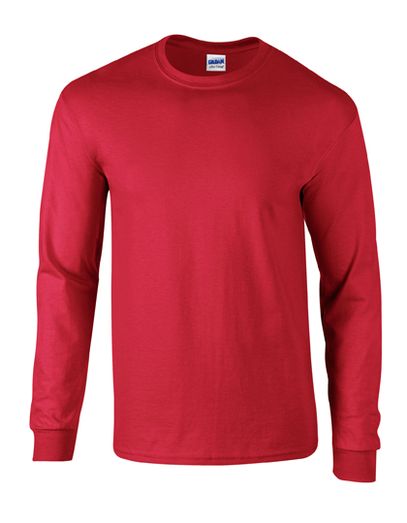 Ultra Cotton™ Long Sleeve T-Shirt - Red