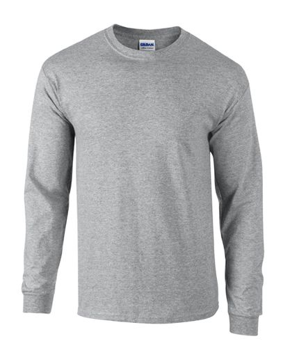 Ultra Cotton™ Long Sleeve T-Shirt - Sport Grey (Heather)