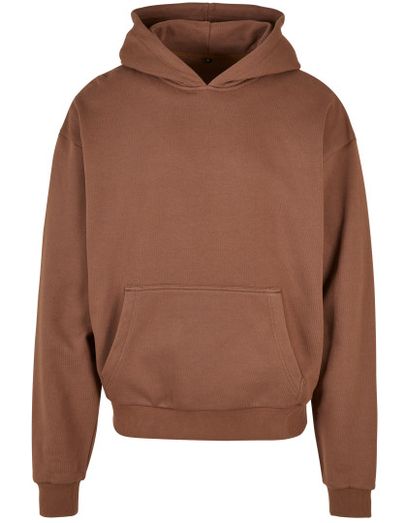 Ultra Heavy Cotton Box Hoody - Bark