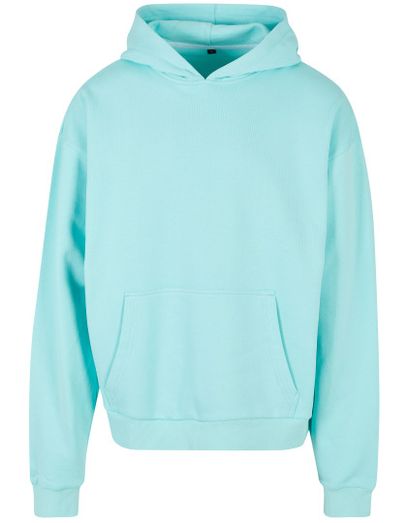 Ultra Heavy Cotton Box Hoody - Beryl Blue