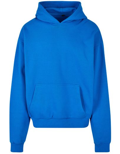 Ultra Heavy Cotton Box Hoody - Cobalt Blue