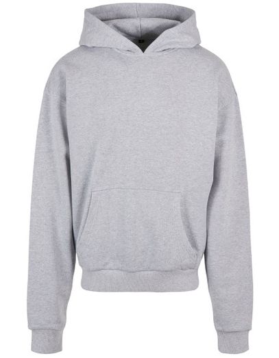 Ultra Heavy Cotton Box Hoody - Grey