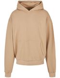 Ultra Heavy Cotton Box Hoody - U. Beige