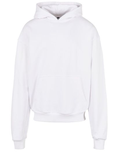 Ultra Heavy Cotton Box Hoody - White