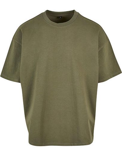 Ultra Heavy Cotton Box Tee - Olive