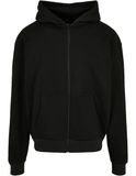 Ultra Heavy Zip Hoody - Black