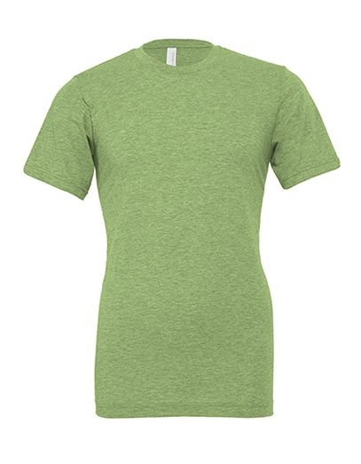 Unisex Heather CVC Short Sleeve Tee - Heather Green