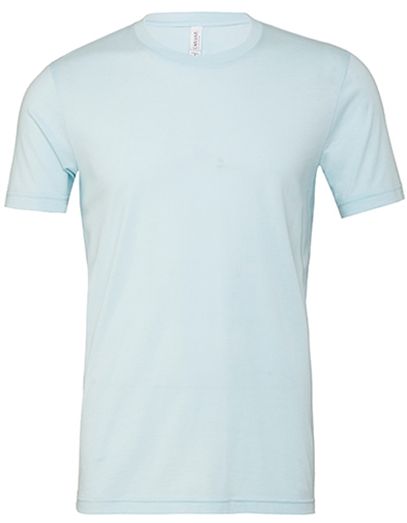 Unisex Heather CVC Short Sleeve Tee - Heather Ice Blue