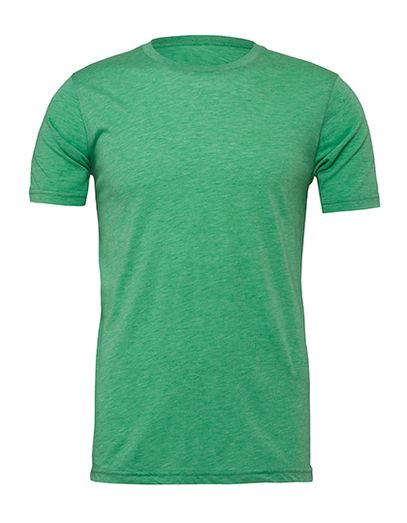 Unisex Heather CVC Short Sleeve Tee - Heather Kelly