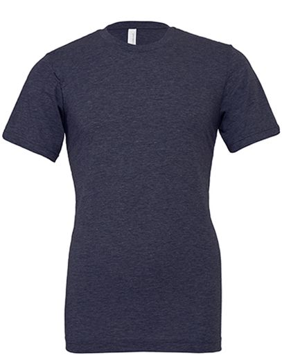 Unisex Heather CVC Short Sleeve Tee - Heather Midnight Navy