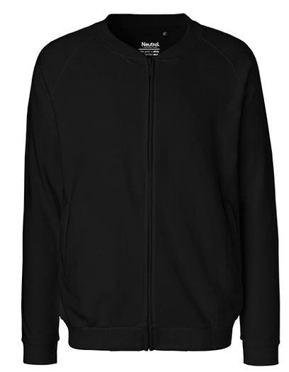 Unisex Jacket With Zip - Black