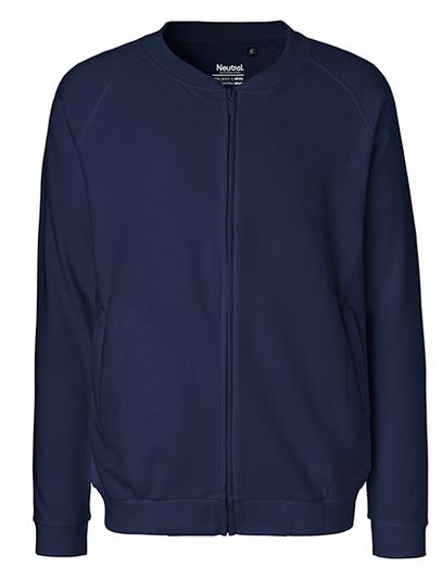 Unisex Jacket With Zip - Navy