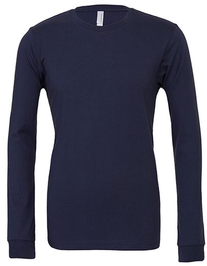 Unisex Jersey Long Sleeve Tee - Navy