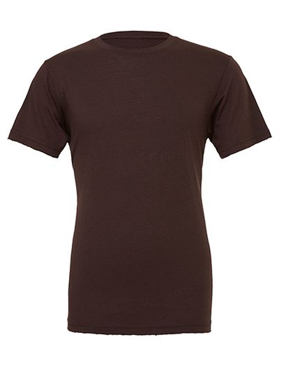 Unisex Jersey Short Sleeve Tee - Brown