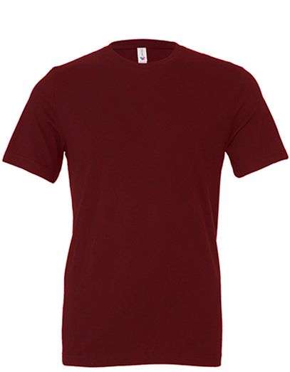 Unisex Jersey Short Sleeve Tee - Maroon