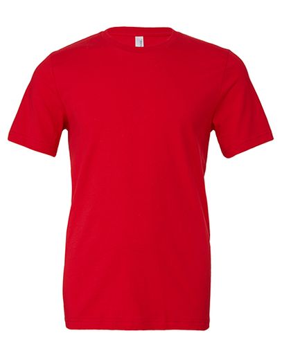 Unisex Jersey Short Sleeve Tee - Red