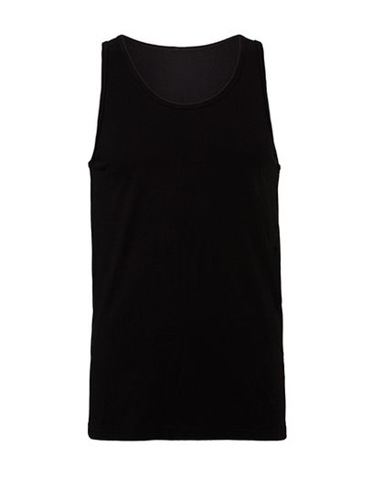 Unisex Jersey Tank Top - Black